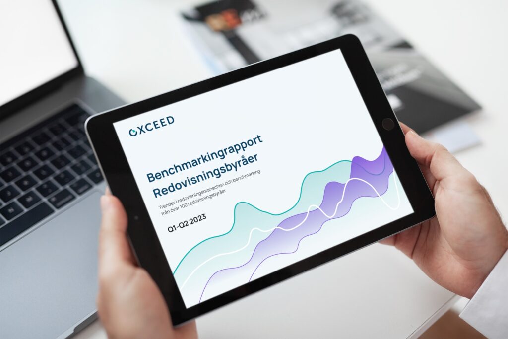 Benchmarkingrapport Redovisningsbyråer Q1-Q2 2023