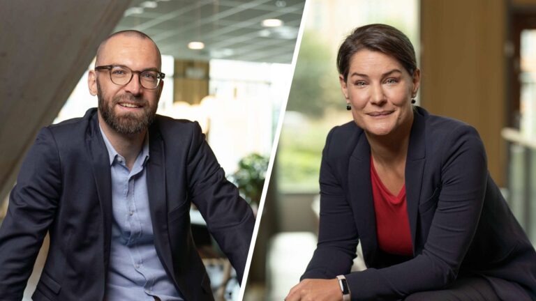 Carl Frostgård, CPO och Elif Schmidt, VD om de nya integrationerna mot Microsoft Business Central och Pyramid.